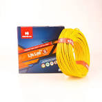 HAVELLS FR PVC Housing Wire, Length: 90 m [0.50 sq. mm, Yellow]